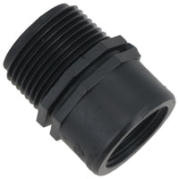Polypropylene PP Threaded Reducing Socket Male – Female 1in – 3/4in BSP