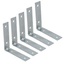 63.5mm (2.5in) Corner Brace Bracket Set L Shaped Mending Reinforcing Plate