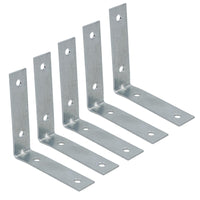 63.5mm (2.5in) Corner Brace Bracket Set L Shaped Mending Reinforcing Plate
