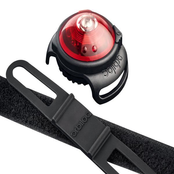 RED Waterproof Durable Dual Flashing/Solid Safety LED Light for Dog Walking