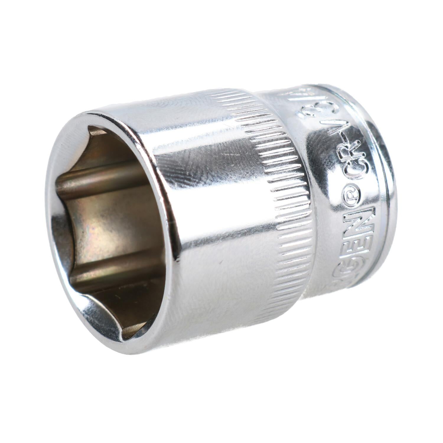 3/4" Imperial 6 Point 3/8" Drive Shallow Socket SAE AF Chrome Vanadium Steel