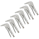 Long Nose Locking Pliers Mole Grips with 90 Degree Angled Head 10 inch