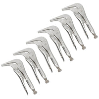 Long Nose Locking Pliers Mole Grips with 90 Degree Angled Head 10 inch