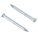 1mm x 20mm Round Headed Wire nails For Concrete Brick Wood Zinc Plated