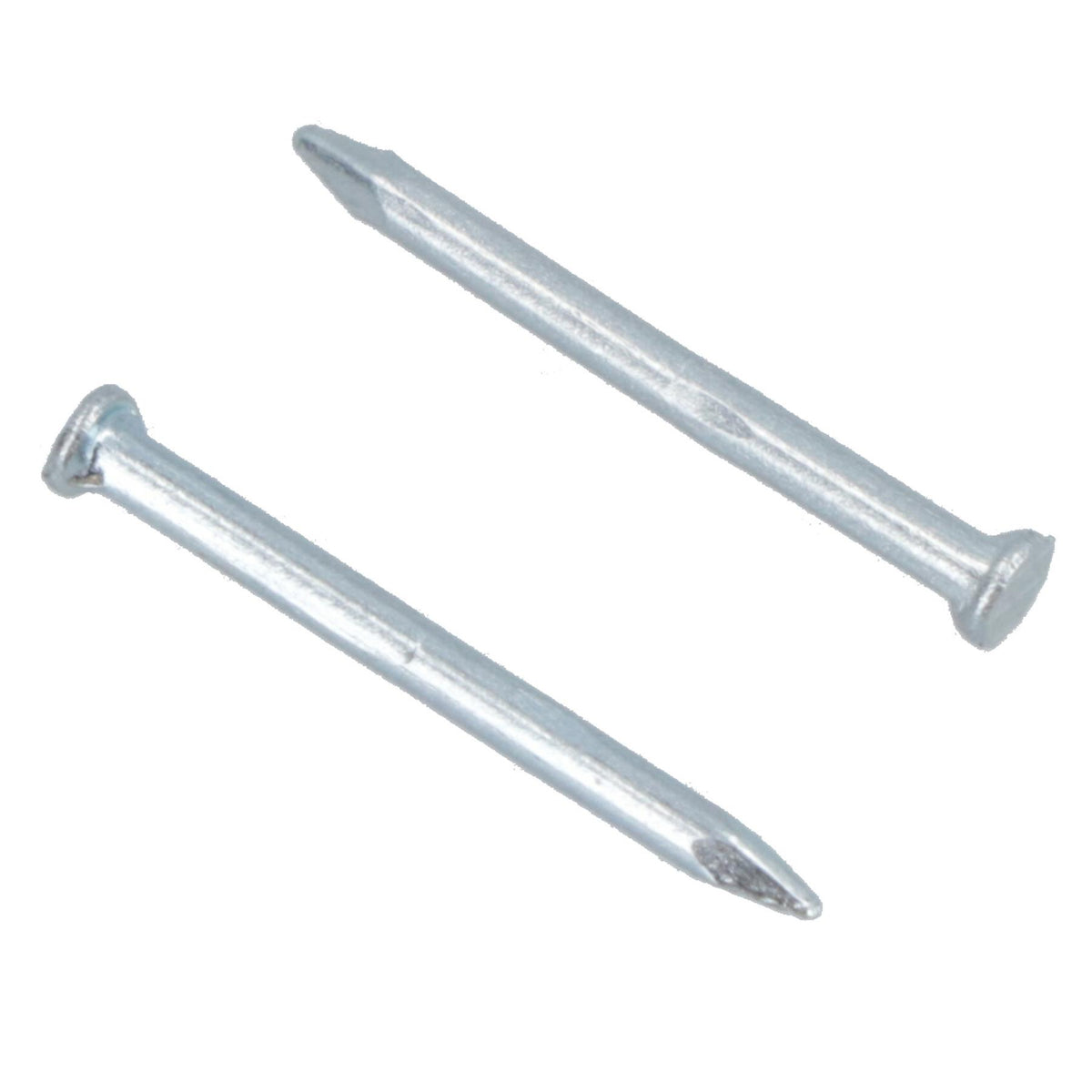 1mm x 20mm Round Headed Wire nails For Concrete Brick Wood Zinc Plated