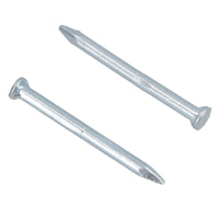 1mm x 20mm Round Headed Wire nails For Concrete Brick Wood Zinc Plated