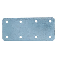 Small Internal Sleeper Straight Support Plate 85mm x 170mm Galvanised