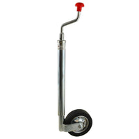 Bradley 42mm Jockey Wheel Trailers Caravans Wheel Telescopic & Cast Clamp