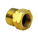 Gas Hose Adapter 21.8-14 To G 3/8-19 Regulator Bottle Pipe Burners Brass Thread