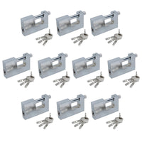 90mm Heavy Duty Beam Padlock Lock For Containers Shutter Doors Warehouses