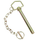 19mm (3/4in.) x 162mm Trailer Towing Hitch Pin For Tow Ball Pin Couplings 2pc