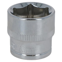 23mm 3/8" Drive Shallow Metric Socket Single Hex / 6 sided Bergen