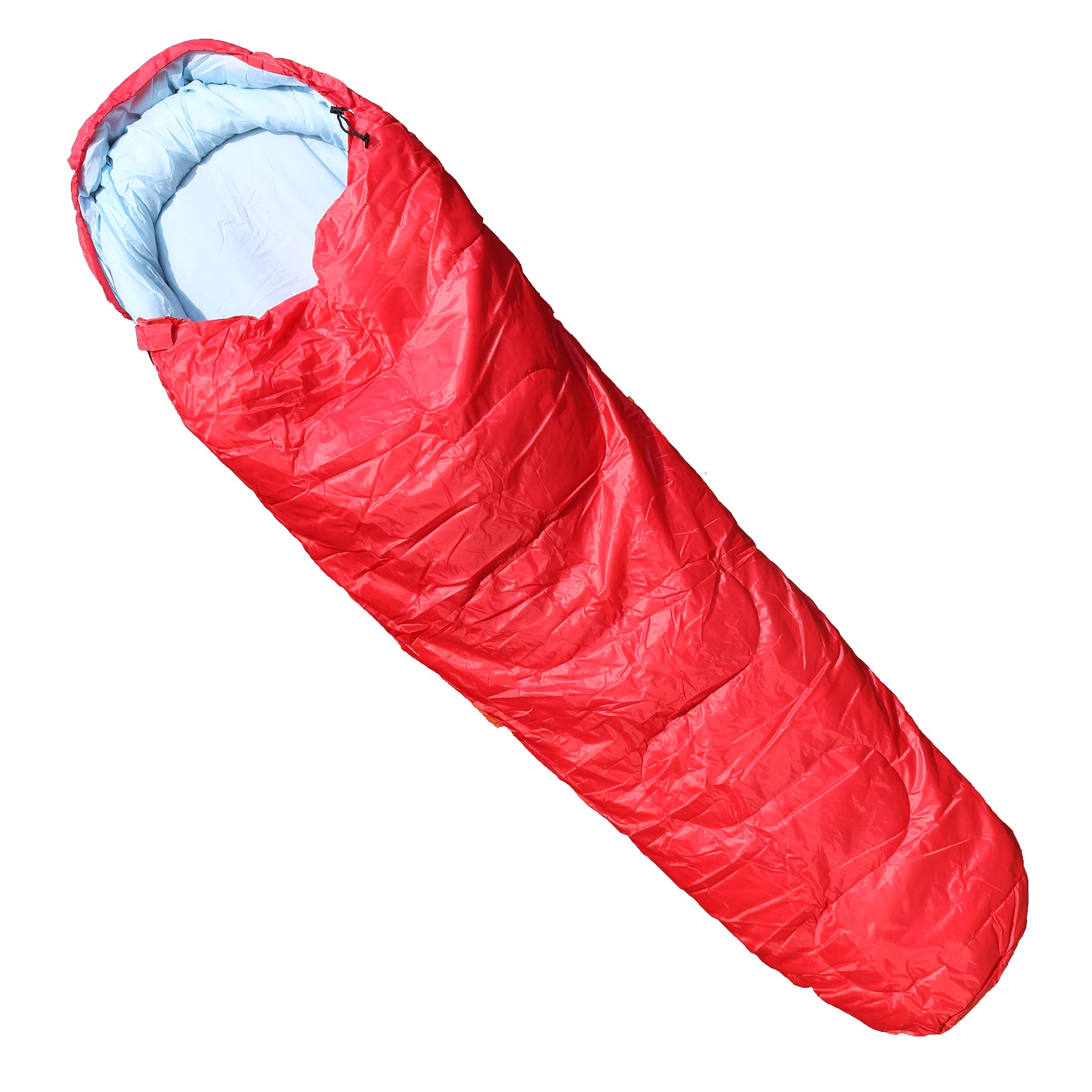 Red / Blue / Green Adult 3 Season Mummy Sleeping Bag Camping Summer Festival