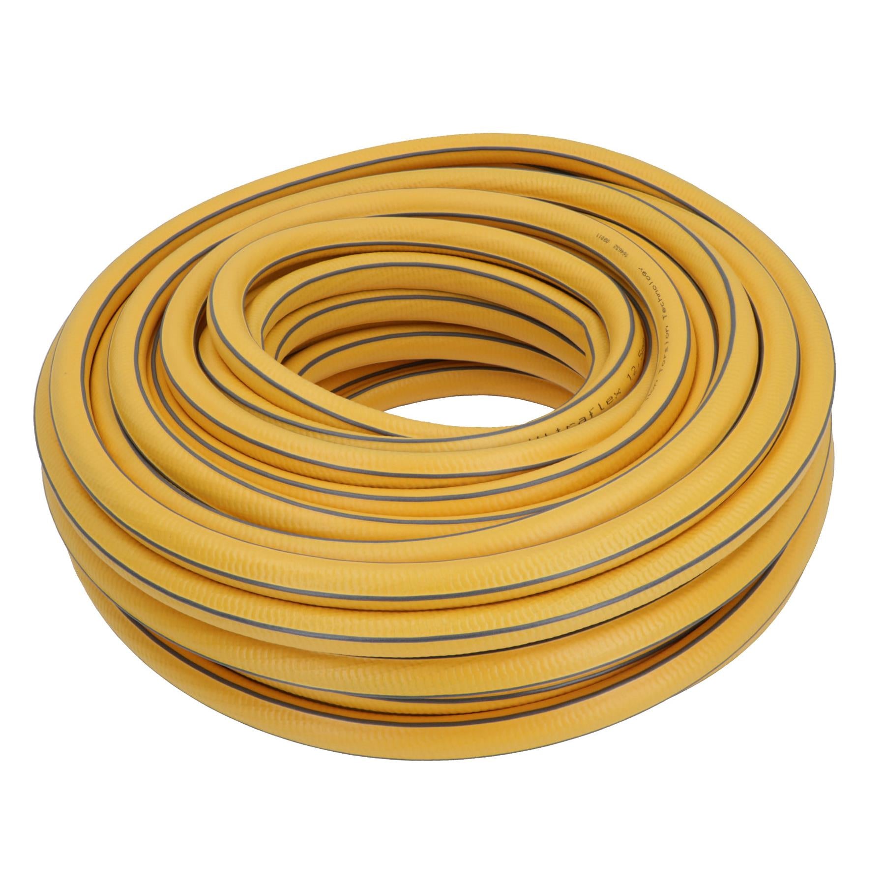 Flexible Garden Hose Pipe Reel Reinforced Watering Ultra Flex Hosepipe PVC 30m