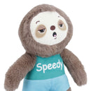 Plush Soft Sporty Sloth Speedy Dog Toy Cuddly Play Toy Gift With Squeak