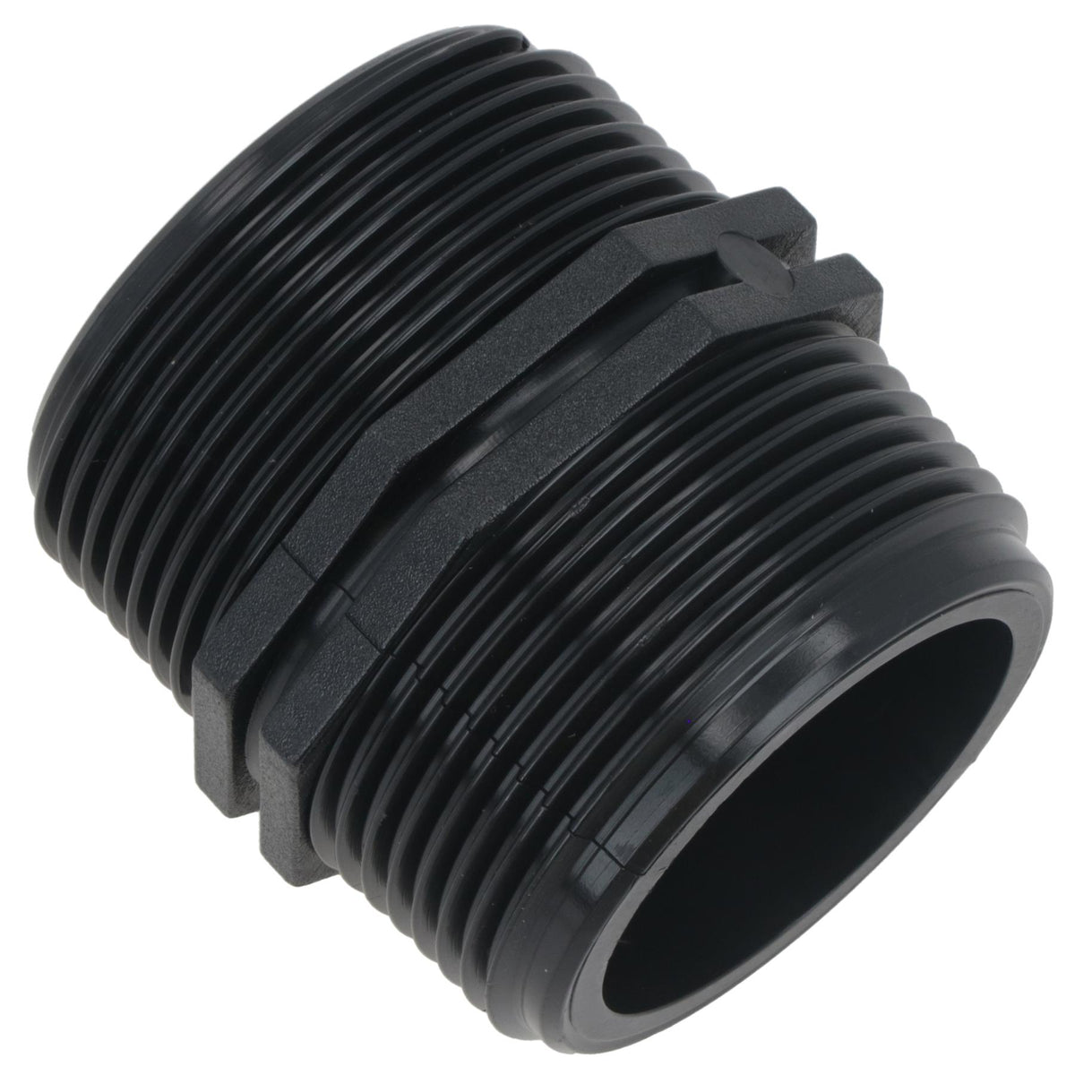Polypropylene PP Male Nipple Thread Pipe Fitting Sockets 1-1/2in – 1-1/2in BSP