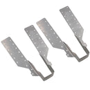 Stainless Steel Hanger Wood Joist Support Fixings Loft Beam Holder 47mm