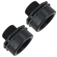 Polypropylene PP Threaded Reducing Socket Female – Male 2in – 1-1/2in BSP