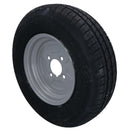 750 kg Anhänger-Aufhängungseinheiten, Räder, Reifen 145 x 10 Zoll, 4-lagig, 4 Zoll PCD, 4 Bolzen, Nabenlager