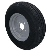 750 kg Anhänger-Aufhängungseinheiten, Räder, Reifen 145 x 10 Zoll, 4-lagig, 4 Zoll PCD, 4 Bolzen, Nabenlager