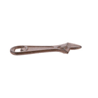 Cast Iron Rustic Adjustable Spanner Man Home Garden Bottle Opener 1.5x5x15cm