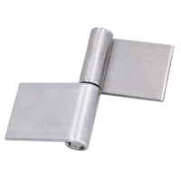 2 Pack Left Hand Steel Lift Off Leaf Hinges 50x80mm Heavy Duty Door Hinge