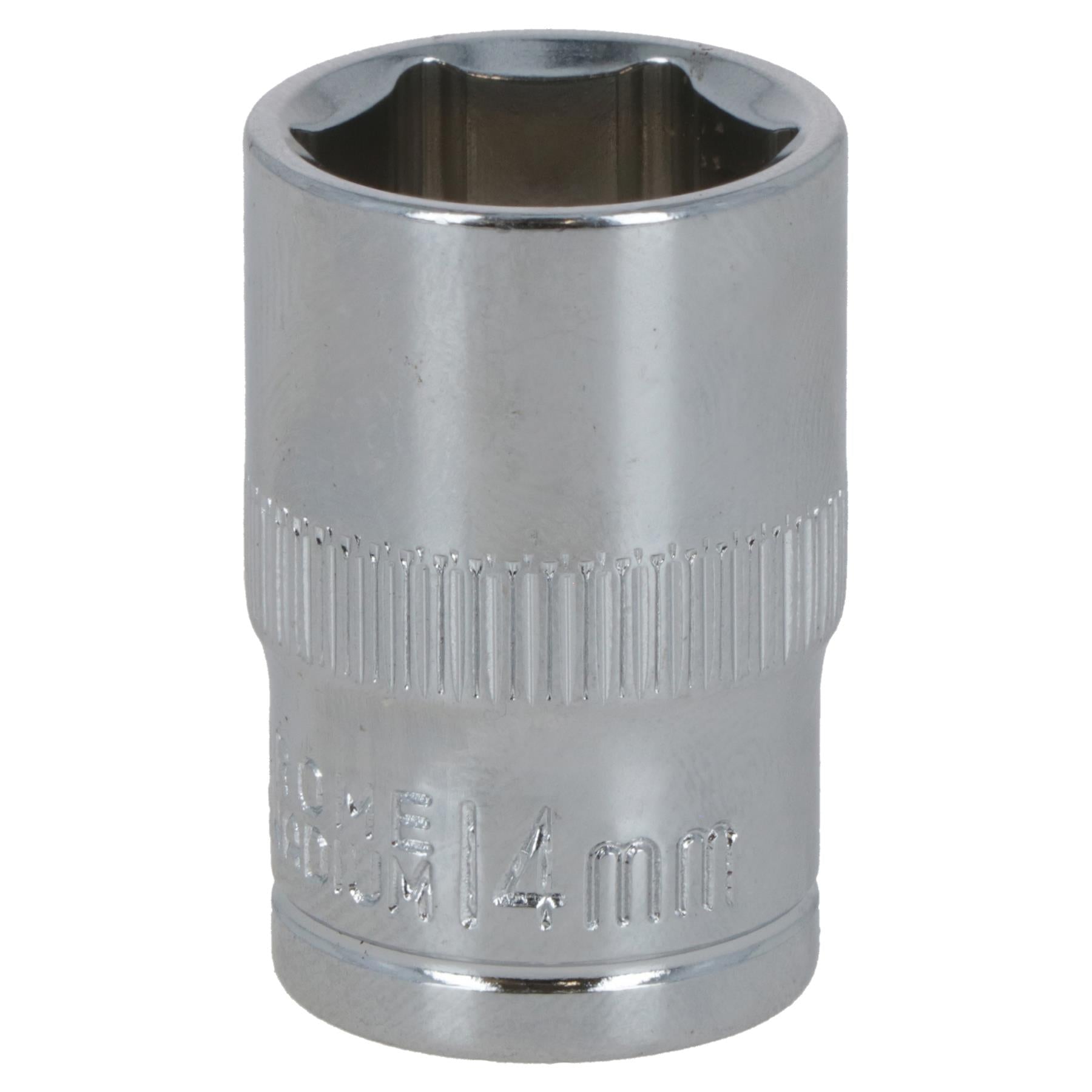 14mm 3/8" Drive Shallow Metric Socket Single Hex / 6 sided Bergen