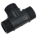 Polypropylene PP 1-1/4in BSP Male Threaded 90° Tee Piece Equal Tees