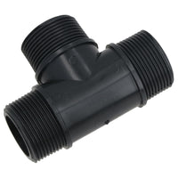 Polypropylene PP 1-1/4in BSP Male Threaded 90° Tee Piece Equal Tees