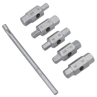 Ölablassschraube Schlüsselwerkzeuge für Motoren Achsen Getriebe Autoreparatur Ölwechsel 5Stk