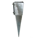 Fence Post Holder Support Drive In Spike Galvanised For 75mm or 100mm Posts