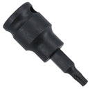 Torx Star Impact flache, kurze Bit-Steckschlüssel T10–T60, einzeln, 3/8 Zoll Dr.