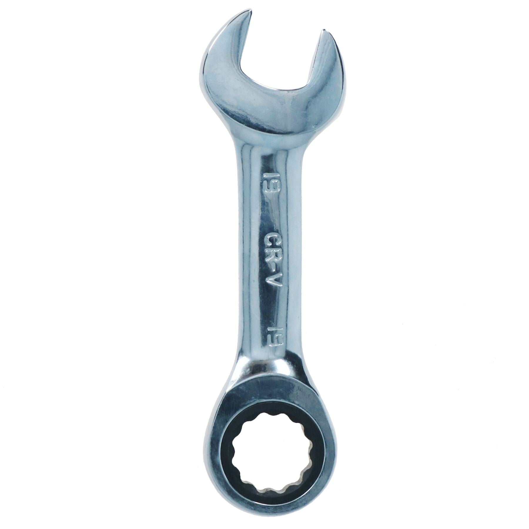 Metric MM Stubby Ratchet Combination Spanner Wrench 72 Teeth 8mm – 19mm