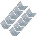 Angle Plate Corner Bracket 40mm x 40mm x 40mm Fastener Plate 90°