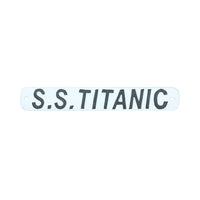 Plaque en fonte SS Titanic pour porte, mur, maison, bateau de croisière, décoration