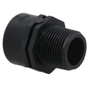 Polypropylene PP Threaded Reducing Socket Male – Female 3/4in – 1/2in BSP