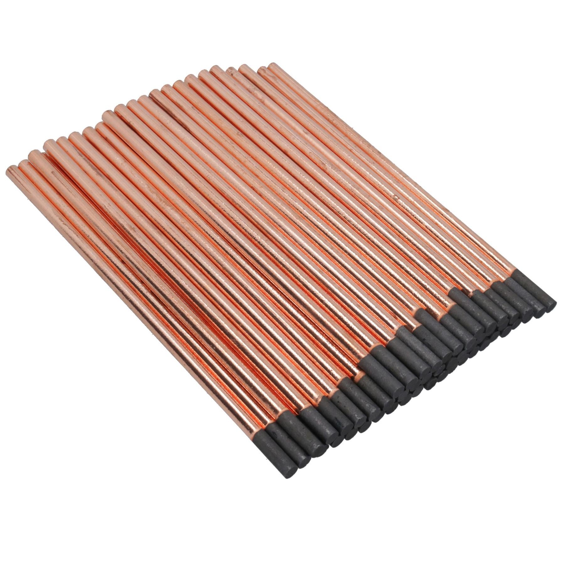 Arc Air Cutting Welding Gouging Carbon Electrodes Rods 10mm x 305mm 50pcs