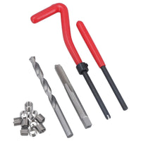 1/4” x 26 BSF Thread Repair Cutter Kit Helicoil Set for Damaged Threads 14pc