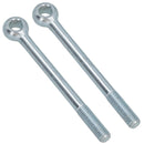 M10 140mm Eye Bolt Single Bolt Zinc Plated Threaded Rings DIN444 Catenary Wire