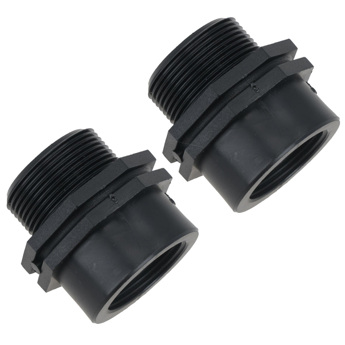 Polypropylene PP Threaded Reducing Socket Male – Female 1-1/2in – 1-1/4in BSP