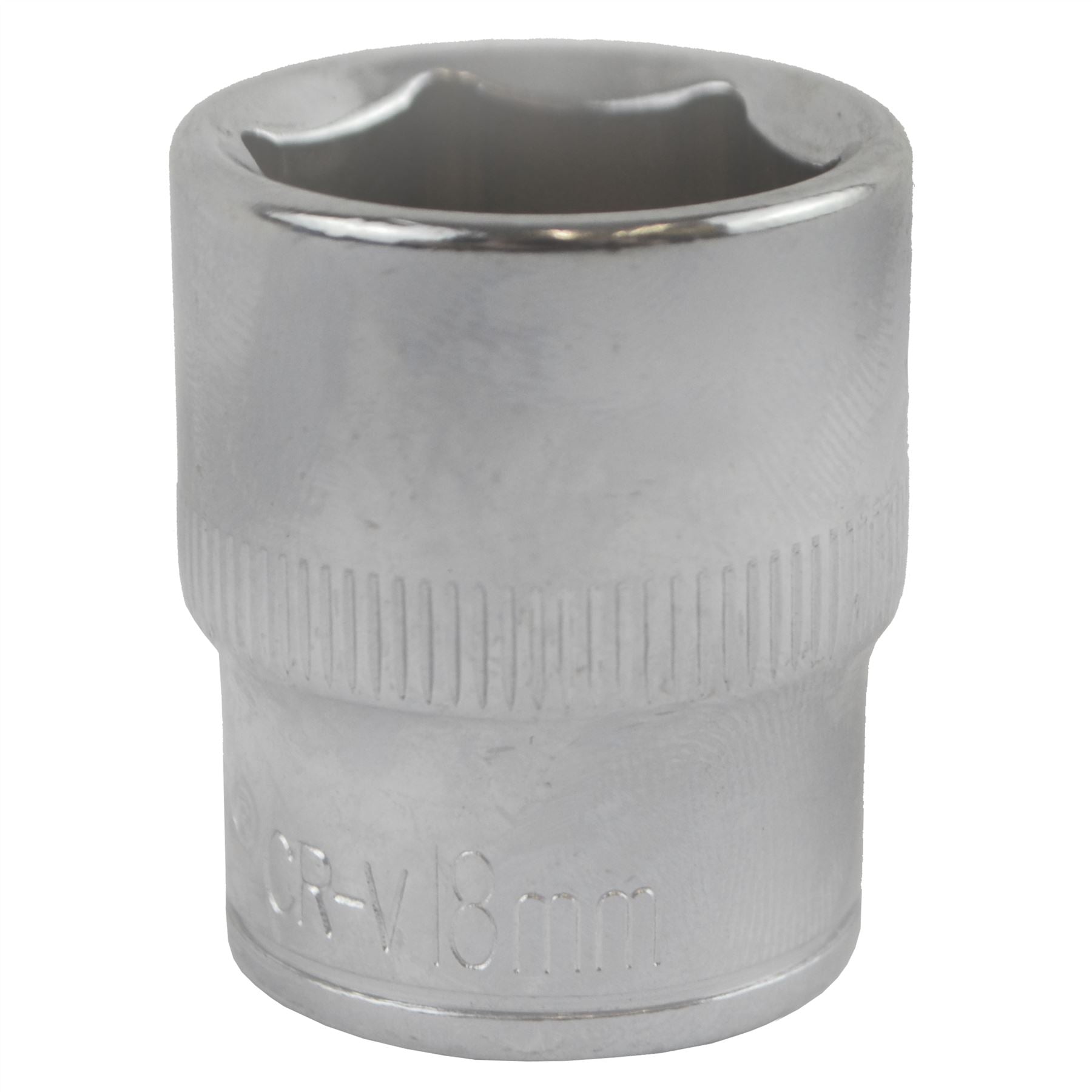 18mm 3/8" Drive Shallow Metric Socket Single Hex / 6 sided Bergen
