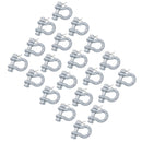 Galvanised Bow Shackle Safety Pin 5/16in (8mm) 0.75T to US Fed Spec