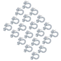 Galvanised Bow Shackle Safety Pin 5/16in (8mm) 0.75T to US Fed Spec