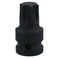 1/2in Drive Male Torx Star Impacted Impact Shallow Stubby Socket T55 – T100