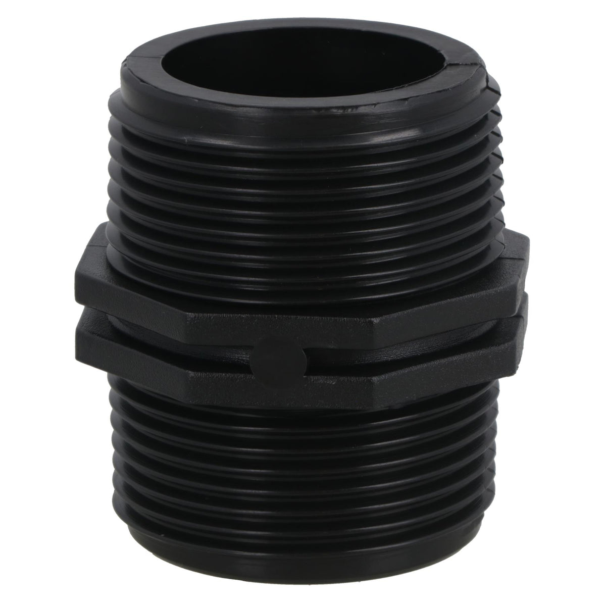 Polypropylene PP Male Nipple Thread Pipe Fitting Sockets 1in – 1in BSP