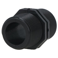 Polypropylene PP Male Nipple Thread Pipe Fitting Sockets 1/2in – 1/2in BSP