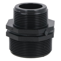 Polypropylene PP Male Threaded Pipe Reducing Nipple 2in x 1-1/2in BSP