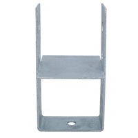Concrete In Wooden Post Support Base Bracket 100 x 100mm Carport Decking
