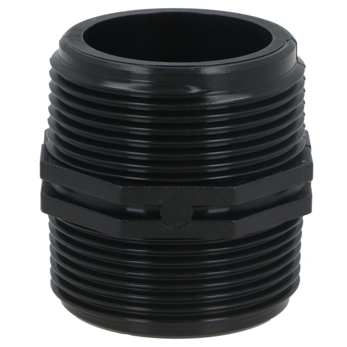 Polypropylene PP Male Nipple Thread Pipe Fitting Sockets 1-1/2in – 1-1/2in BSP