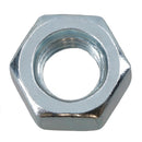 M12 x 1.75mm Hex Full Nut Fastener Hexagonal Metric Nuts Grade 8 Zinc Plated